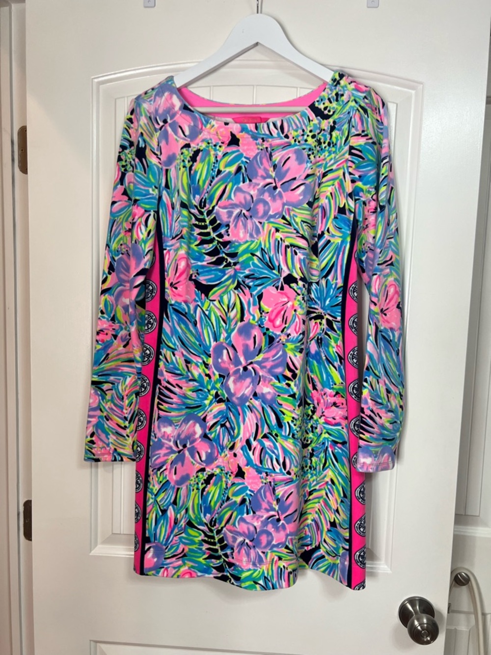 Lilly Pulitzer velvet stretch dress Medium